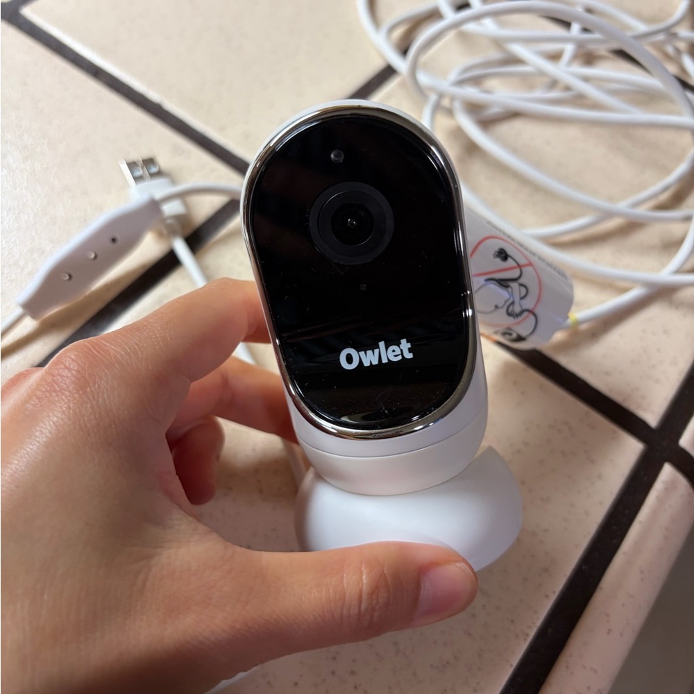 Owlet Smart Baby Monitor Camera - White